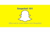 Snapchat 101 juni 2017