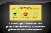 3 JavaScript-frameworks die gebruikmaken van op component gebaseerdewebdevelopment