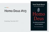 Leesavontuur Homo Deus #03 7 december 2017