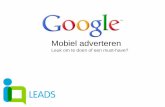 Google - Mobiel adverteren
