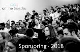 Online Tuesday - sponsoring 2018