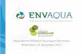 ENVAQUA presentatie bezoek Platform Duurzaam Rijnmond 12 december 2017