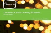 Lunchsessie social learnig platform