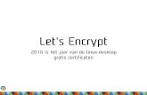 Let's Encrypt Techtalk @Openminds