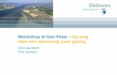 DSD-NL 2017 Workshop D-Geo Flow - Van Beek, Dankers
