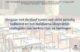 Omgaan met de kloof tussen een strikt eentalig taalbeleid en een taaldiverse klaspraktijk: strategieën van leerkrachten en leerlingen (IVN - Colloquium Neerlandicum - 19 augustus
