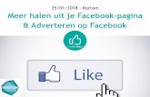 20180125 - Kortom: adverteren op Facebook
