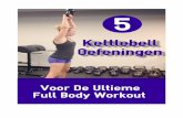 5 kettlebell oefeningen voor de ultieme full body workout
