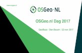 Opening OSGeo.nl Day 2017