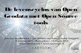 De Levenscyclus van Open Geodata met Open Source Tools