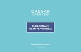 Caesar blockchain whitepaper   blockchain de hype voorbij v1.0 - online print