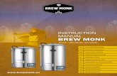 INSTRUCTION MANUAL BREW MONK - · PDF file3 Gebruiksaanwijzing Brew Monk - NL 1. Veiligheidsinstructies • Lees alle instructies aandachtig en bewaar deze gebruiksaanwijzing om later