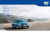 Nieuwe Dacia Sandero Dacia Sandero Stepway Dacia · PDF fileDacia Sandero Stepway Dacia Logan MCV Prijslijst januari 2018 GROUPE RENAULT. Belangrijkste standaarduitrusting SANDERO