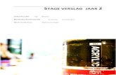 STAGE VERSLAG JAAR 2 - thejoja.comthejoja.com/images/Documents/Stage/stage verslag jaar 2.pdf · Pagina 3 Inleiding en motivatie Pagina 4 Visie op kunsteducatie Pagina 7 Het ... In