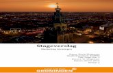 Stageverslag - ukev.nlukev.nl/downloads/Stageverslag - DEF.pdf · Stageverslag Marketing Groningen Naam: Kevin Wagenaar Studentnummer: 322894 Vak: Stage Jaar 3 Docent: W. Wagenaar