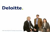 Deloitte. - IBR · PDF file• De preventie van fraude behoort tot de verantwoordelijkheid van de beleidsorganen van de onderneming. • Het objectief van de revisor is zich een oordeel