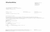 Brief Deloitte Accountants B.V. d.d. 3 januari 2007 met · PDF fileOp alle contractuele relaties van Deloitte zijn de algemene voorwaarden van Deloitte, welke zijn gedeponeerd bij
