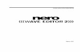 Nero Wave Editorftp6.nero.com/user_guides/nero6/waveeditor/NeroWaveEditor_Nld.pdf · Nero Wave Editor Beknopte instructies • 5 1 Beknopte instructies 1.1 Nieuwe voorzieningen in