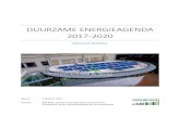 Duurzame energieagenda 2017-2020 - Gemeente Bernheze · PDF fileAls vervolg op de Routekaart naar energieneutraal ... wonen, werken en duurzame ... (koop/huur) anno 2015 label A/B,