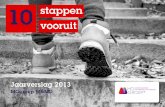 10 vooruit stappen - Platform Sociaal Werk Nederland · PDF fileorganiseerden we veel bijeenkomsten en werkbezoeken en bekrachtigden we allianties met bestuurders, ... op de snijvlakken