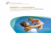 KNGF-richtlijn - · PDF fileR.A. de Bie De richtlijn is ... Tussen de 34e tot 40e zwangerschapsweek daalt de prevalentie tot 48 respectievelijk 70,8 procent. In deze periode zoekt