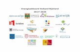 Energieakkoord Holland Rijnland 2017 2025 · PDF fileHet college van Gedeputeerde Staten van Zuid ... zij door regionale inzet op ... moet op regionale schaal worden aangepakt om optimale