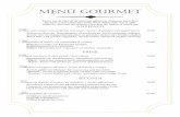 Menù gourmet - Campingdorf Piantelle · PDF fileSchotel met diverse vleeswaren Platter of cold meats Pepata di cozze 9,50 Miesmuscheln pikant ... Macaroni with eggplant, tomato and