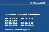 Marine Diesel Engines - BUKH Bremen Motoren... · 341131.06 r01 2014-03 PC M2_02_04_06_13_18_C5_D5 07 05 2014 I-II Deze onderdelencatalogus bevat waardevolle informatie voor onderhoud