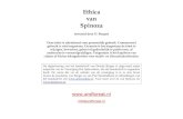 Ethica van Spinoza - Ars · PDF fileEthica van Spinoza (vertaald door D. Burger) Deze tekst is uitsluitend voor persoonlijk gebruik. Commercieel gebruik is niet toegestaan. Evenmin