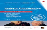 Moderne Dementiezorg - anderszorgen.nl CONGRES MODERNE... · Jubileum editie Moderne Dementiezorg Innovaties in de zorg voor mensen met dementie ... 14.45 uur Ronde 3 Maak uw keuze