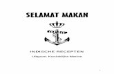 SELAMAT MAKAN - h-peters.com Makan (Marine).pdf · Bawang merah - Rode ui, Sjalot . Bawang putih ... Garam of garem - Zout ... Godok - Warmen, opwarmen, opgewarmd . Gudang - Schuur
