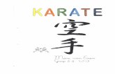 Inhoudsopgave -  · PDF fileHet komt eigenlijk van het woord karate-do, wat letterlijk betekent de weg die je volgt met de lege hand. ... waarvan Kyokushin-kai de bekendste is