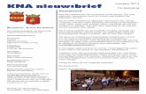 KNA nieuwsbrief voorjaar 2013 11e jaargang - · PDF fileeindpunt in Haarlem. Het was weer geweldig en de reacties op ons optreden zeer goed! Op 4 mei jl. hebben we de muzikale ...
