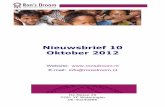 Nieuwsbrief 10 Oktober 2012 - Indisch4ever | Indisch ... · PDF fileDroom. We hebben een bezoek ... (een dorpje in Zuid-Bali) geschonken aan een weeshuis op Flores. Na afloop van het