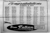 Jim Fallon offers - NYS Historic Newspapersn · PDF fileJim Fallon offers Abrams, Ronald Abruzzo, ... Grassel, Laura Greco, Michelle Grccnbaum, ... Jack Schult, Leslie Seider, James