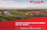 Verkiezingsprogramma 2018-2022 - · PDF fileIn de visie van de PvdA telt iedereen mee als het gaat om wonen, ... mee met landbouwers die groene nevenactiviteiten zoals landschapsbeheer