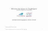 Wonen & leven in Teylingen - wstvooruitgang.nlwstvooruitgang.nl/content/uploads/Ondernemingsplan-2014-2018.pdf · In combinatie met de ontwikkeling van het scheiden van wonen & zorg