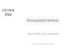 Groepsdynamica - · PDF fileGroepsdynamica •Een vlotte klas is een resultaat van de relatie tussen 1. de lesgever & de communicatiestijl 2. de leerling & de groep 3. de didactische