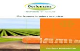 Oerlemans product overview - Home - Oerlemans Foods · PDF fileThe taste of ‘fresh frozen ... unblanched length 26 mm 4 x 2.5 kg 72 cartons ... Garden peas Description Packing Pallet