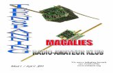 Teenspanning Maart April 2011 - Magalies Radio-amateur … Maart April 2011.pdf · erelid van die Magalies Radioamateur klub. Theo, ... Ek wil net gou weer 'n paar gedagtes laat,