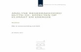Analyse regeerakkoord Rutte-III: Effecten op klimaat en ... · PDF fileDelen uit deze publicatie mogen worden overgenomen op voorwaarde van bronvermelding: Koelemeijer et al. (2017),