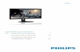 Philips 272G5DYEB EDFU Dutch 20140811 · PDF file2.4 NVIDIA™ G-SYNC voor soepel, snel ... scherm niet krast of beschadigt. 2. Houd de voet met twee handen vast. (1) Bevestig de voet