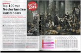 · PDF filecultuur omslagartikel kunstmarkt top-ioo van nederlandse kunstenaars voor de zevende keer maakt elsevier een ranglijstvan de nederlandse beeldende kunst