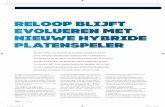 Reloop blijft evolueren met nieuwe hybride · PDF file086 dj mag.nl Reloop blijft evolueren met nieuwe hybride platenspeler Reloop speelt het slim met de huidige opkomst van vinyl