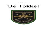 1e Editie 2016 De Tokkel - Commandovereniging West · PDF fileContributie e.d. : ... 1 Capelse Veer zaterdag 30-01-2016 ... plaatsingen op Curaçao en Aruba en tijdens uitzending naar