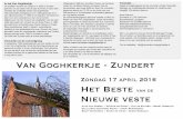 Zundert Goghkerkje Concert Zondagconcerten-vangoghkerkje.nl/programs/170416.pdf ·  · 2017-01-16Uit: 20 lettres Roland Dyens (*1955) nr. 6 lettre mi-longue Uit: 5 bagatelles Annette