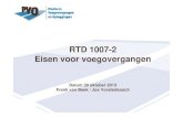 RTD 1007-2 Eisen voor voegovergangen - pveno.nl · PDF file25 jaar: Verfsysteem conform EN12944 of Thermisch verzinken ISO 1461 40 jaar: Duplex systeem of Thermisch verzinken met aandacht