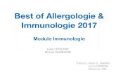 Best Of Immunologie v4 - allergo.lyon.inserm.frallergo.lyon.inserm.fr/affiches/best-of_2017/1_IMMUNOLOGIE_Best_Of... · Best of Allergologie & Immunologie 2017 Lucie LEFEUVRE Michael