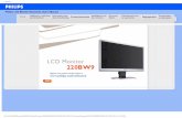 Philips LCD Monitor Electronic User s Manual · PDF fileFAQ's (Veel gestelde vragen) A: Er is een beschermende laag aangebracht op het oppervlak van het lcd, die duurzaam is tot een