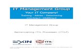 IT Management Group Samenvatting ITIL Processen ITIL® V3 Foundation Intermediate – dit niveau bestaat uit twee ‘stromingen’: Lifecycle Modules - deze modules zijn bedoeld voor